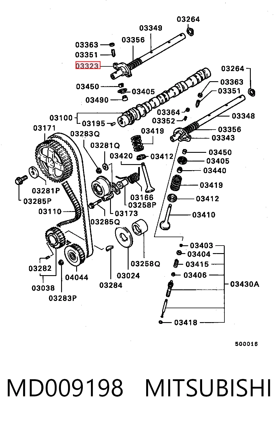 MD009198 Mitsubishi