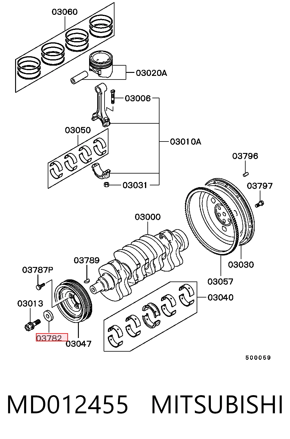 MD012455 Mitsubishi