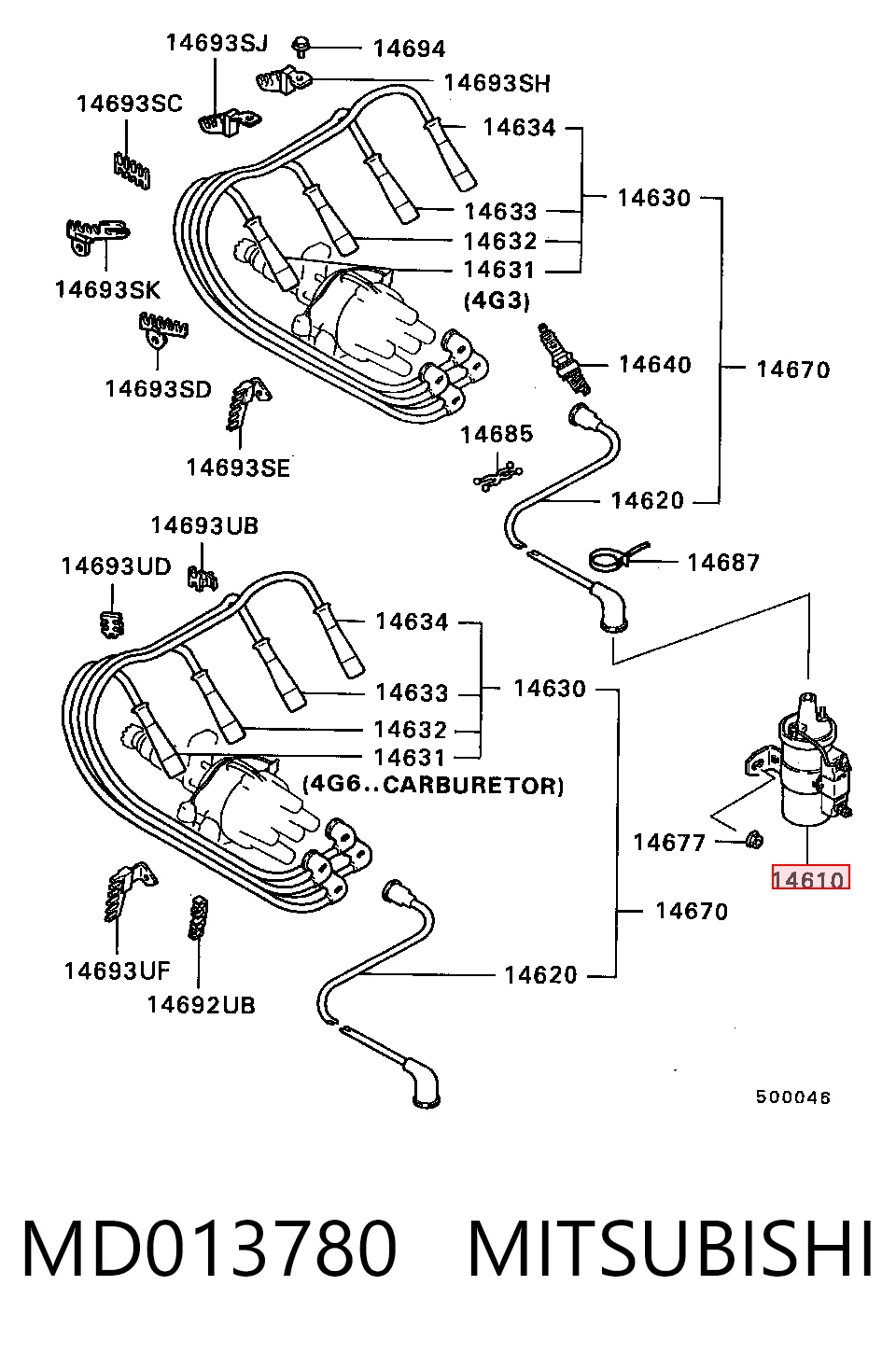 MD013780 Mitsubishi