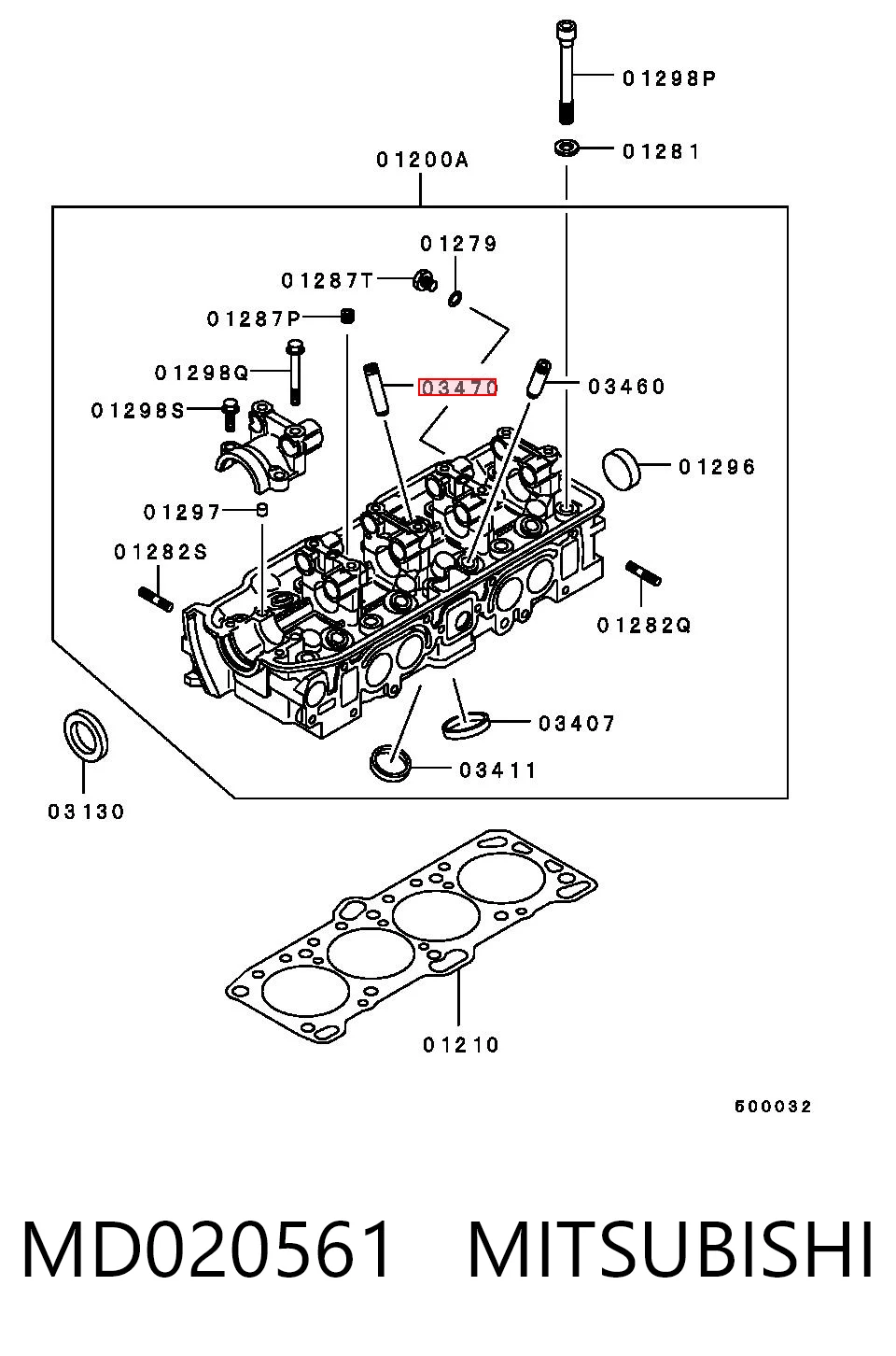 MD020561 Mitsubishi