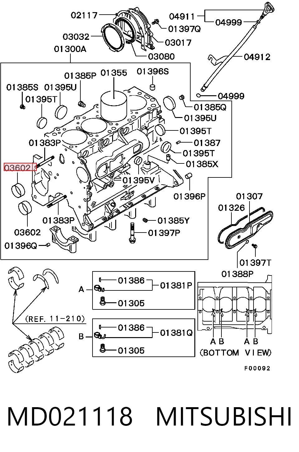 MD021118 Mitsubishi