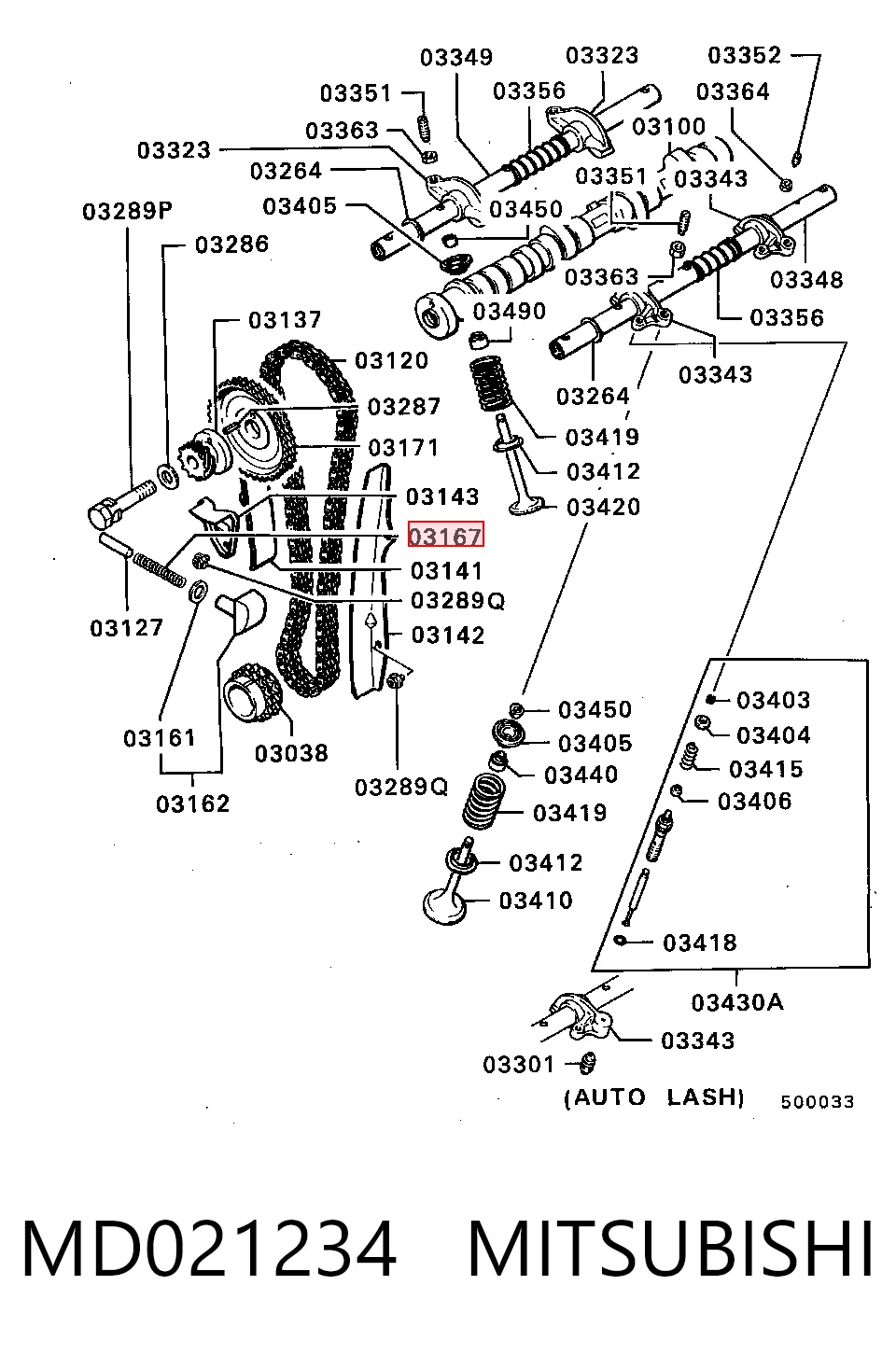 MD021234 Mitsubishi
