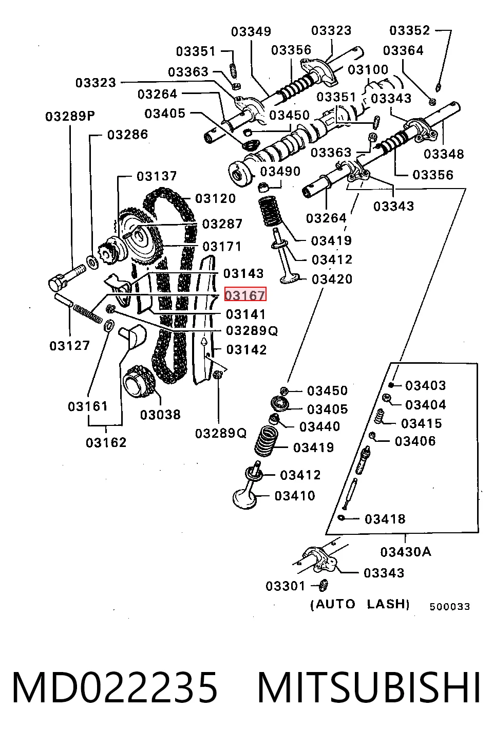 MD022235 Mitsubishi