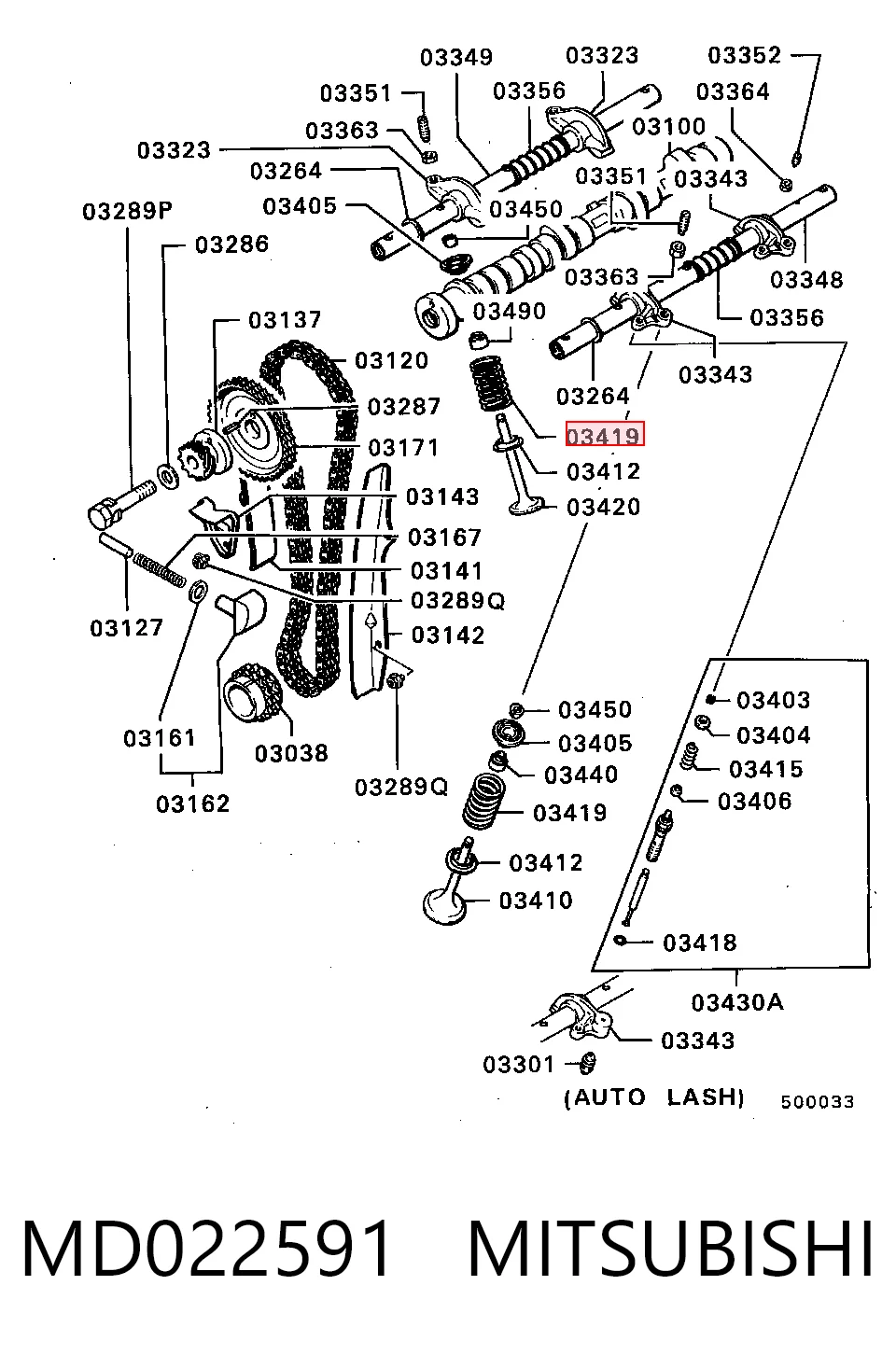 MD022591 Mitsubishi