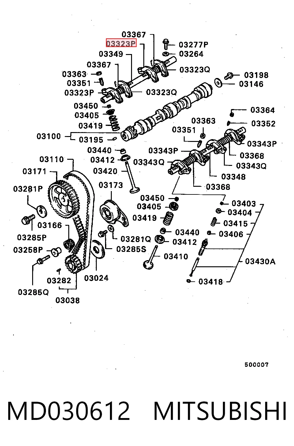 MD030612 Mitsubishi