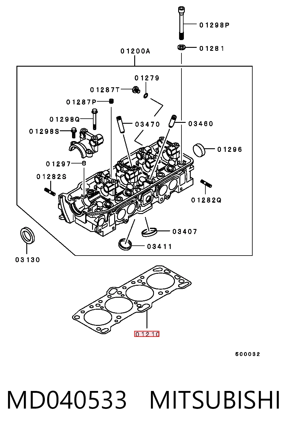 MD040533 Mitsubishi