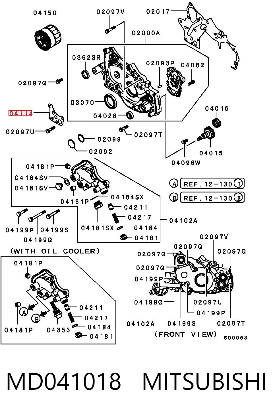 MD041018 Mitsubishi