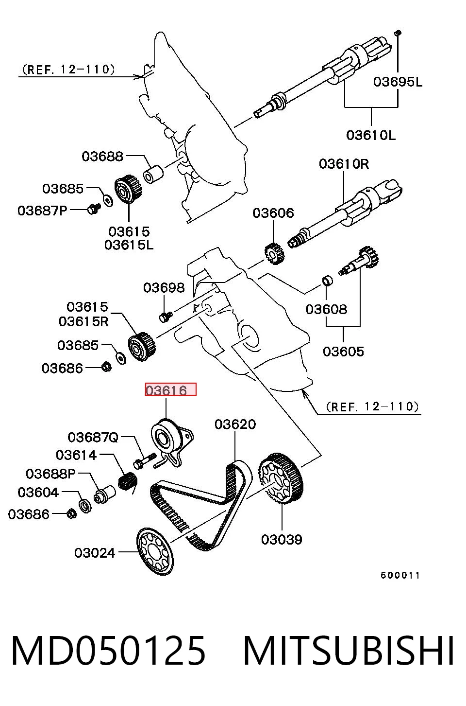 MD050125 Mitsubishi
