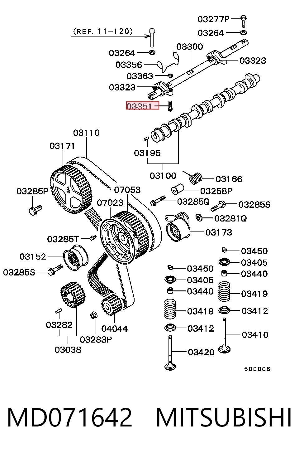 MD071642 Mitsubishi