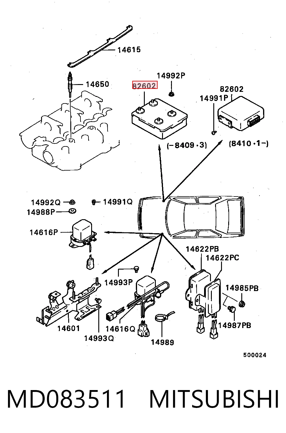 MD083511 Mitsubishi