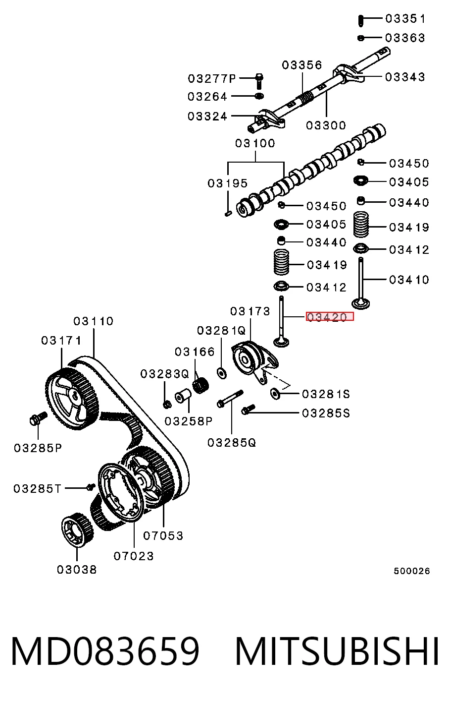 MD083659 Mitsubishi