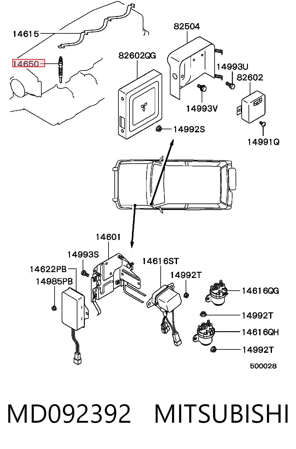 MD092392 Mitsubishi