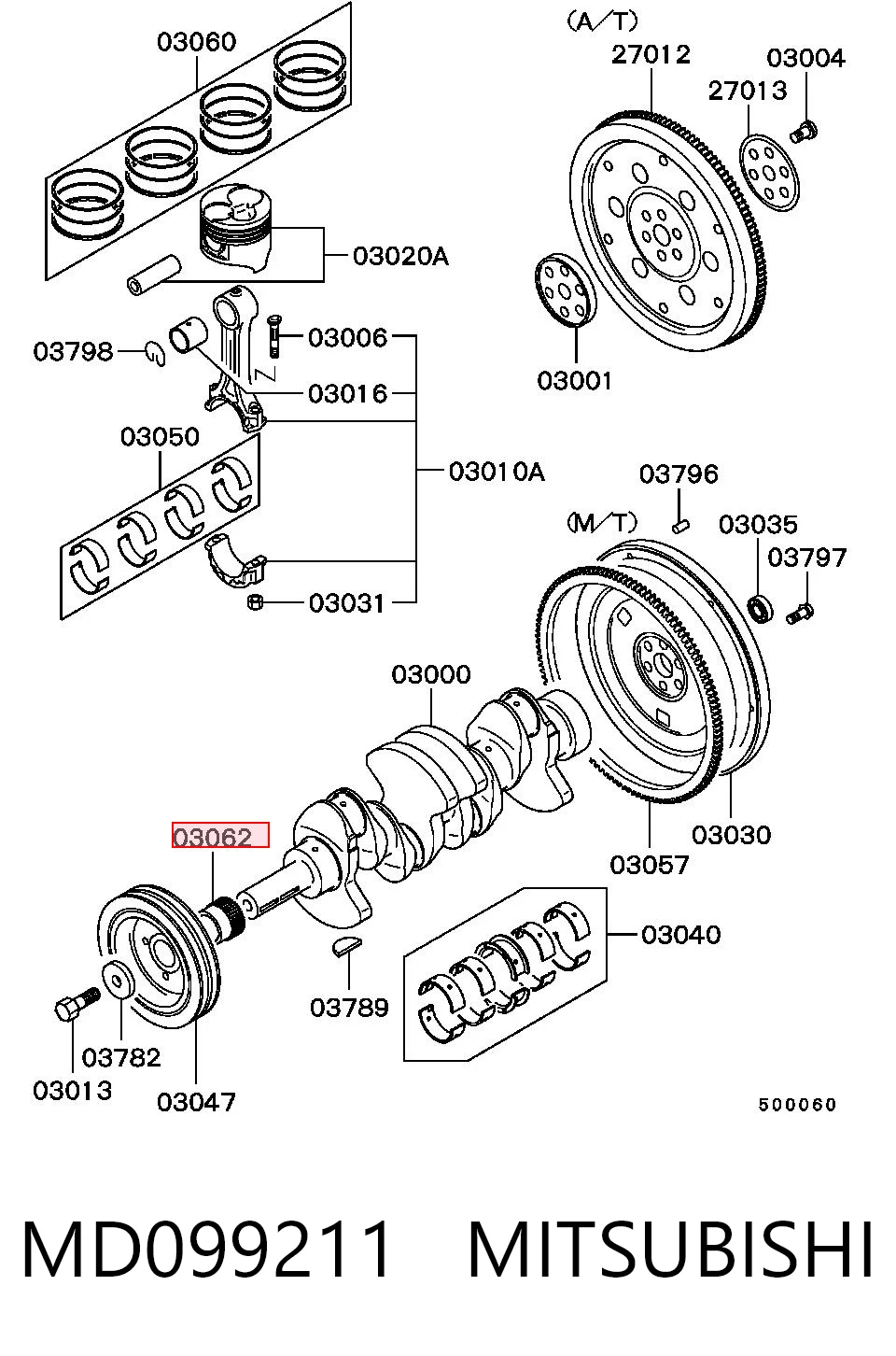 MD099211 Mitsubishi