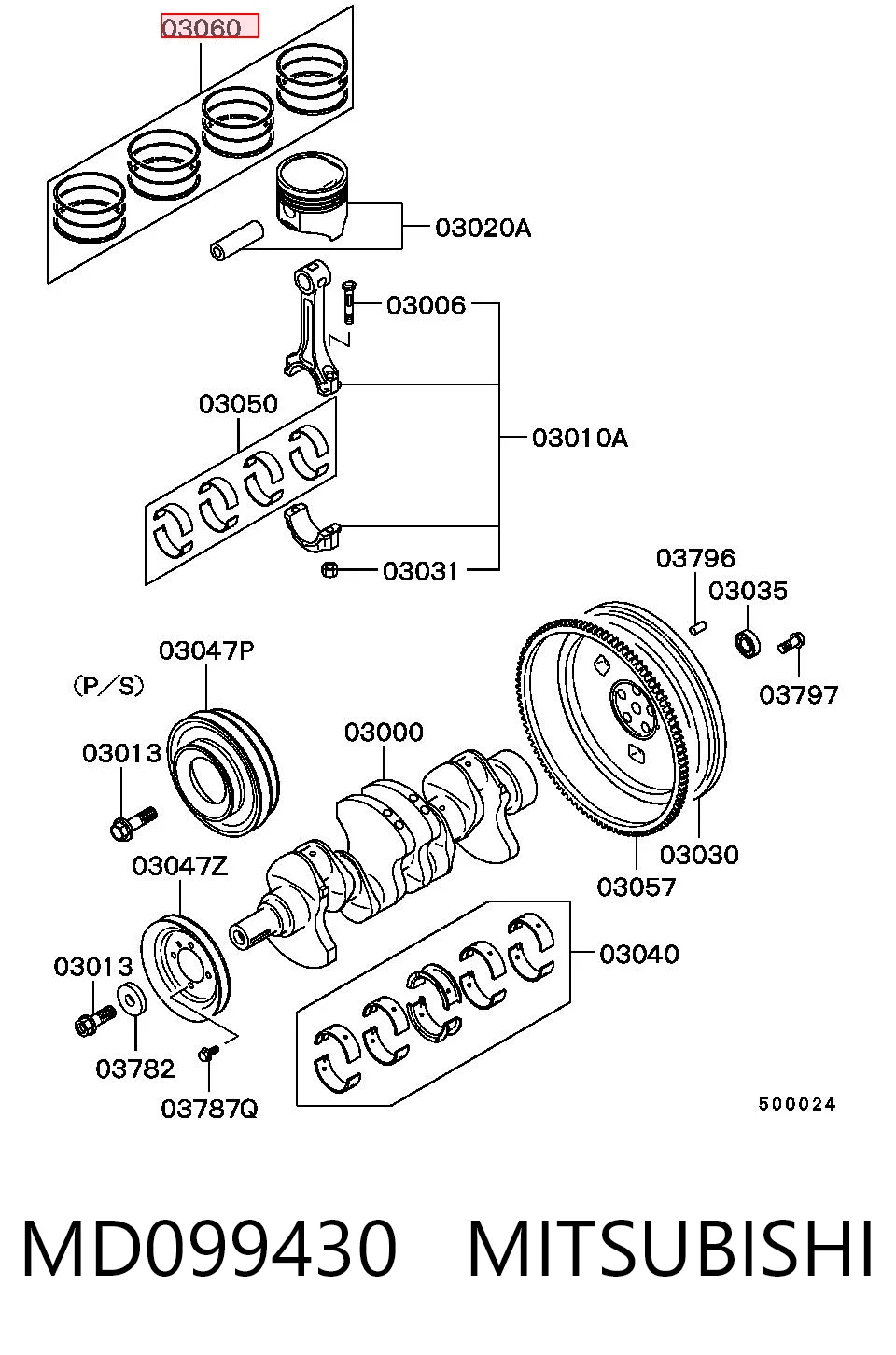 MD099430 Mitsubishi