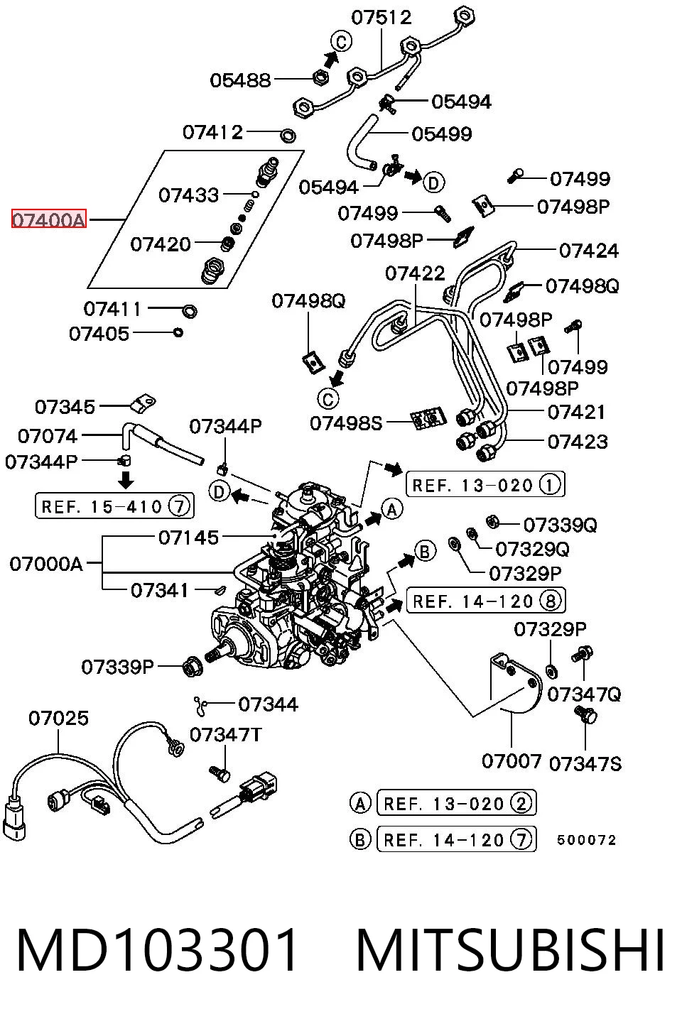 MD103301 Mitsubishi