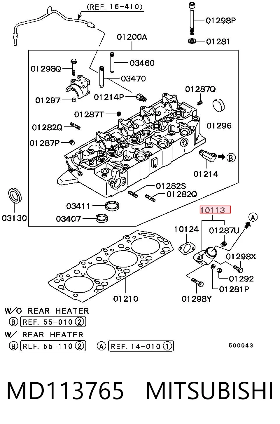 MD113765 Mitsubishi