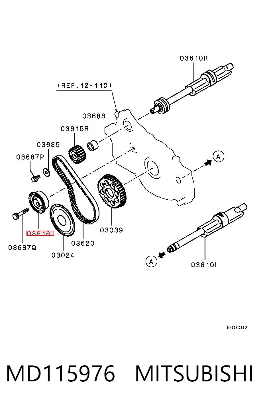 MD115976 Mitsubishi