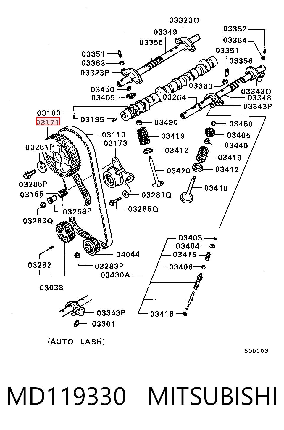 MD119330 Mitsubishi