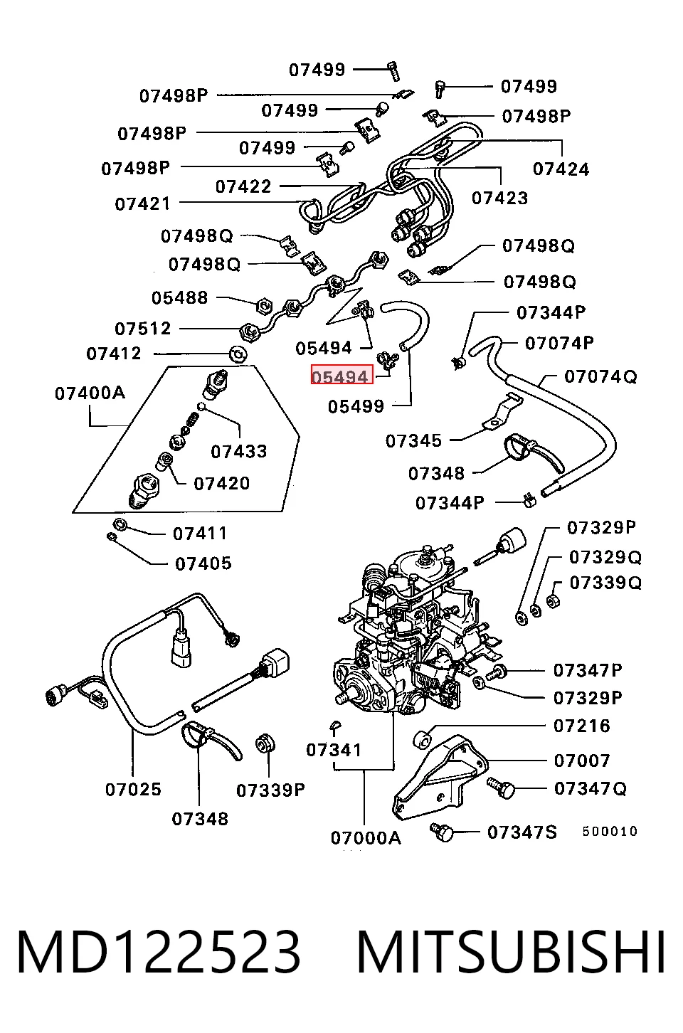 MD122523 Mitsubishi