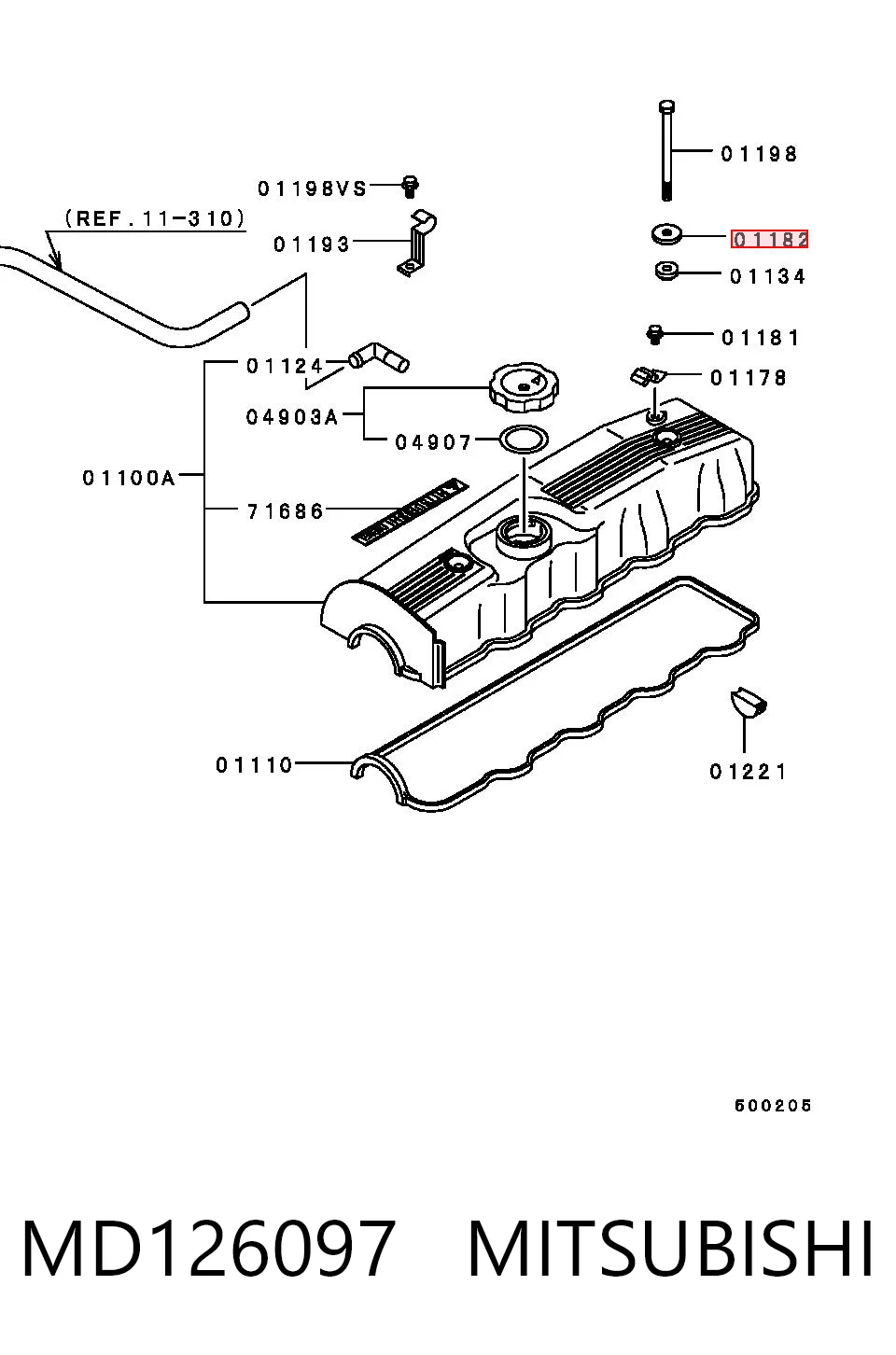 MD126097 Mitsubishi