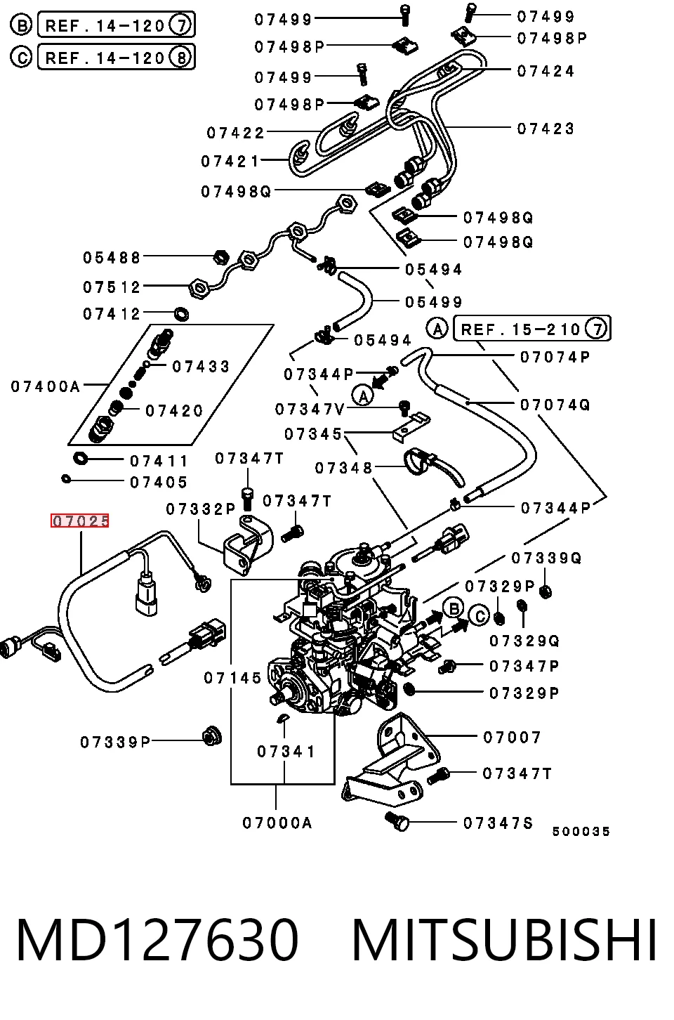MD127630 Mitsubishi