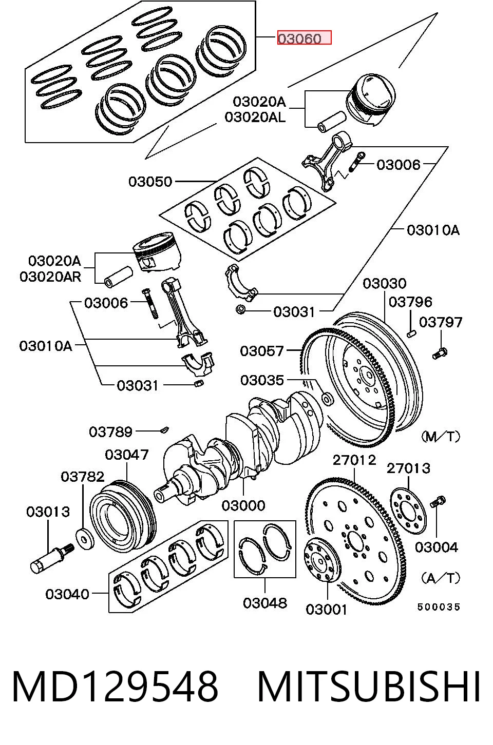MD129548 Mitsubishi