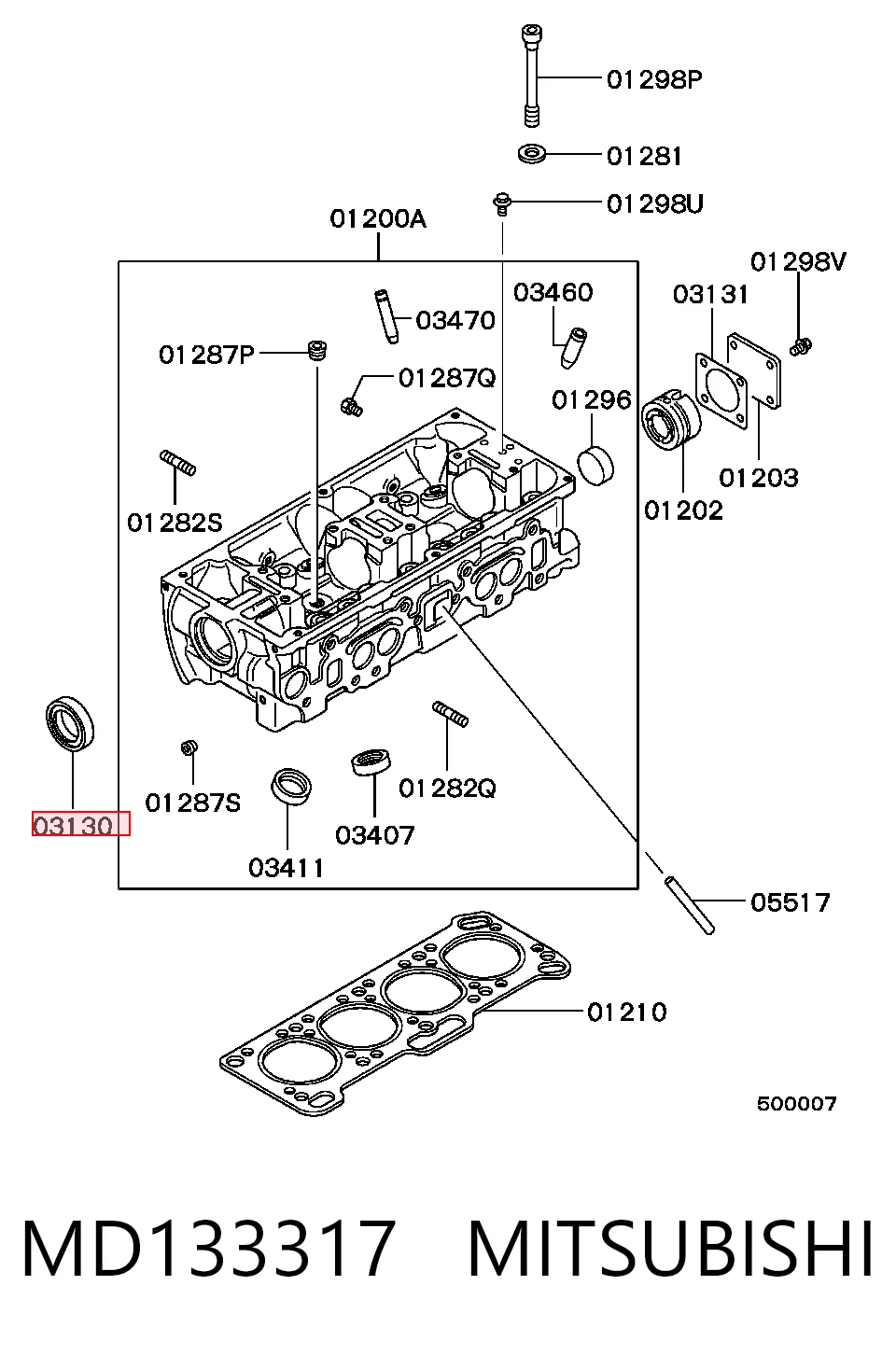 Compre Vedação da árvore distribuidora de motor Chery Tiggo 
