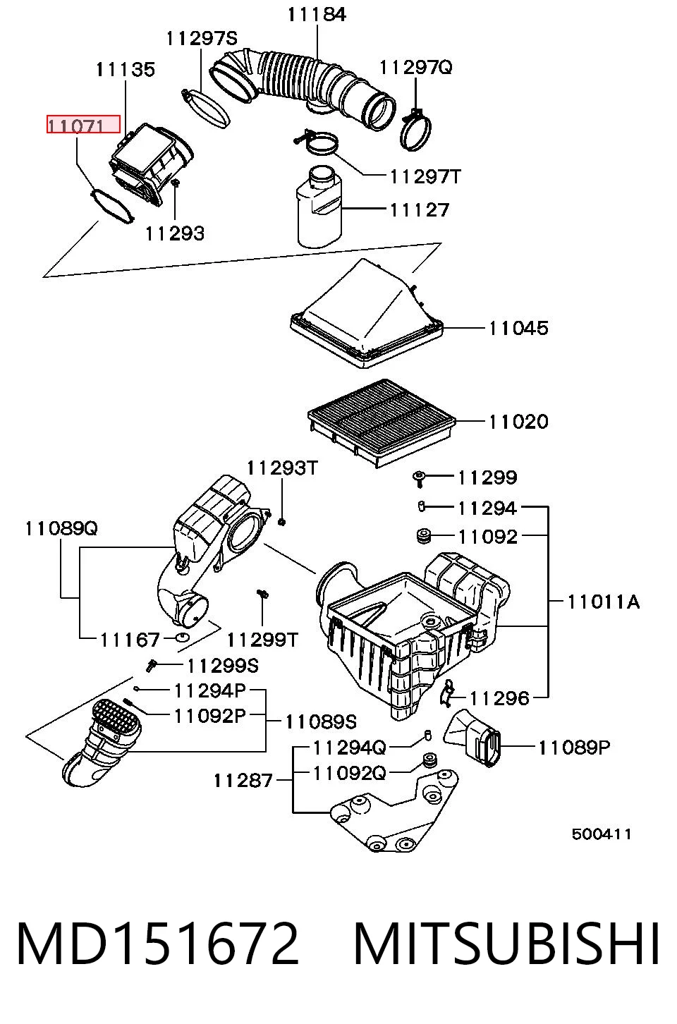 MD151672 Mitsubishi