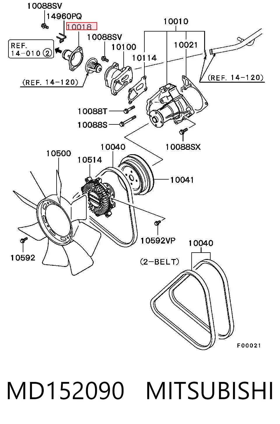 1305A142 Chrysler 