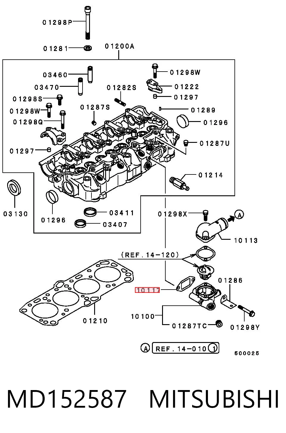 MD152587 Mitsubishi