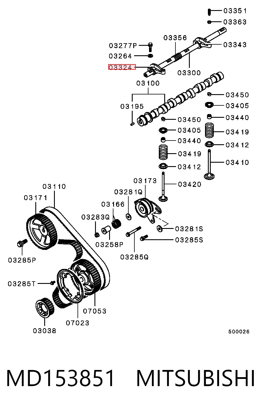 MD153851 Mitsubishi