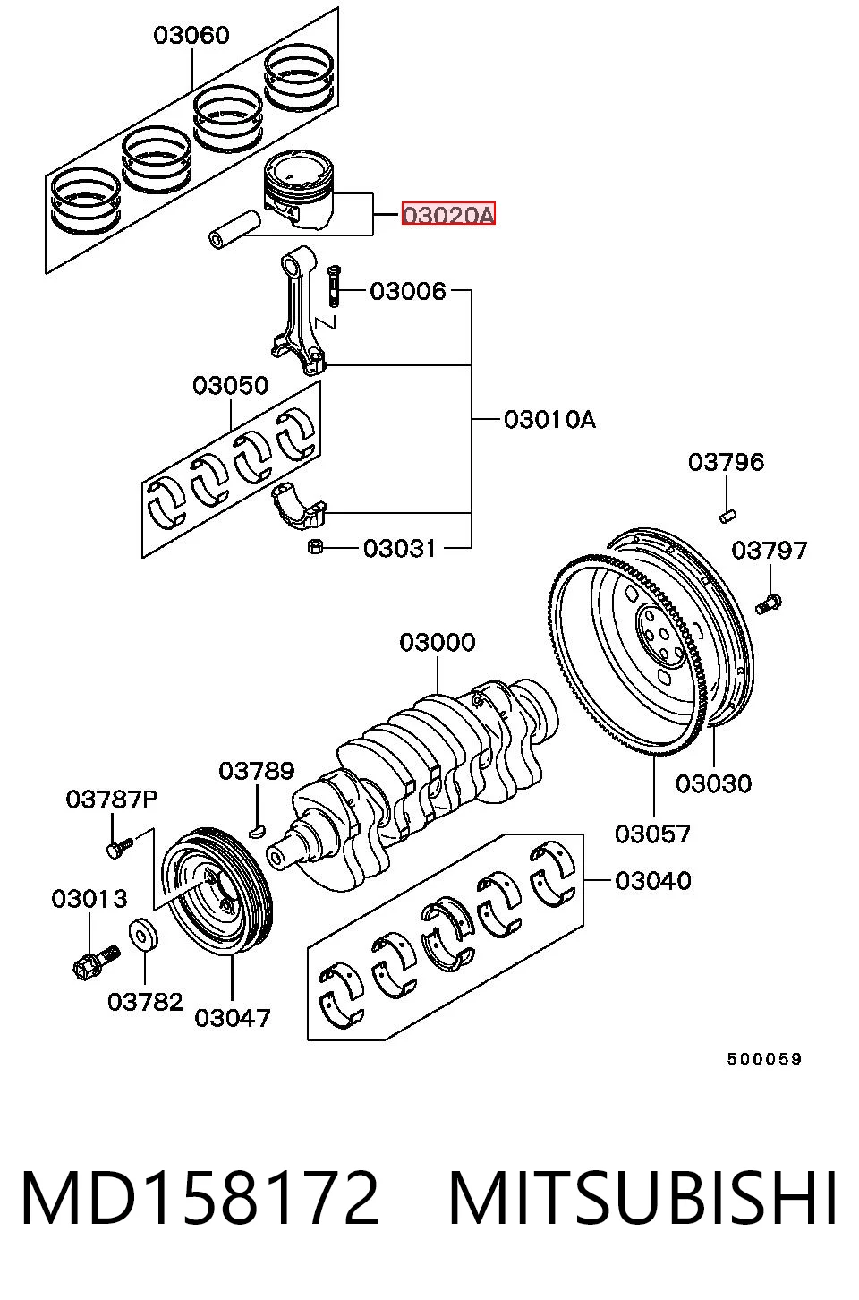 MD158172 Mitsubishi