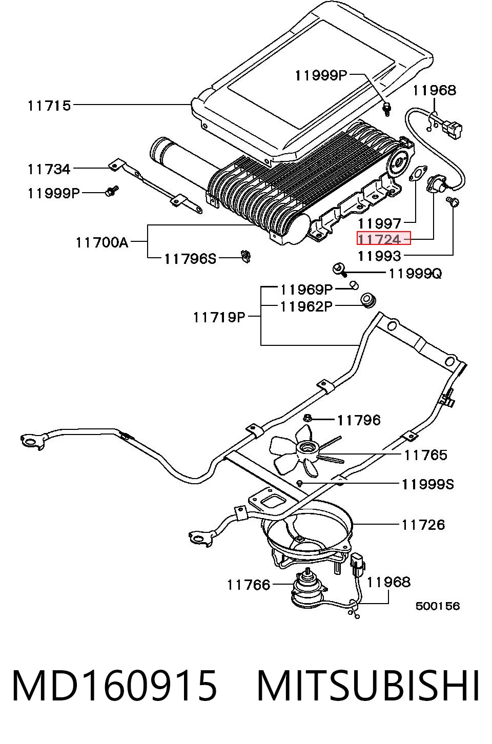 MD160915 Mitsubishi 
