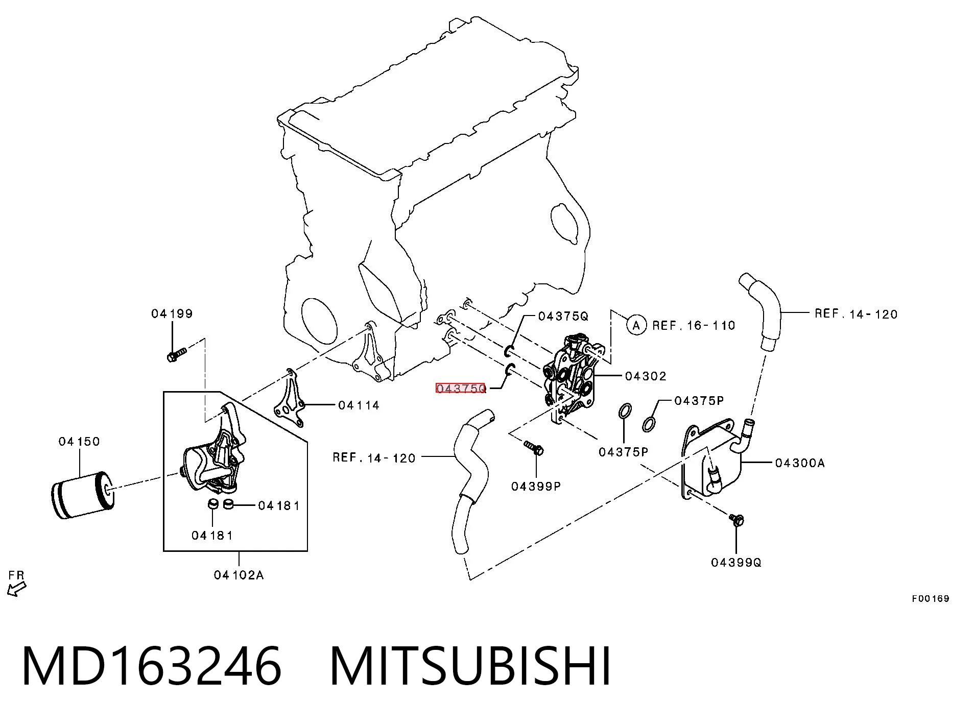 MD163246 Mitsubishi