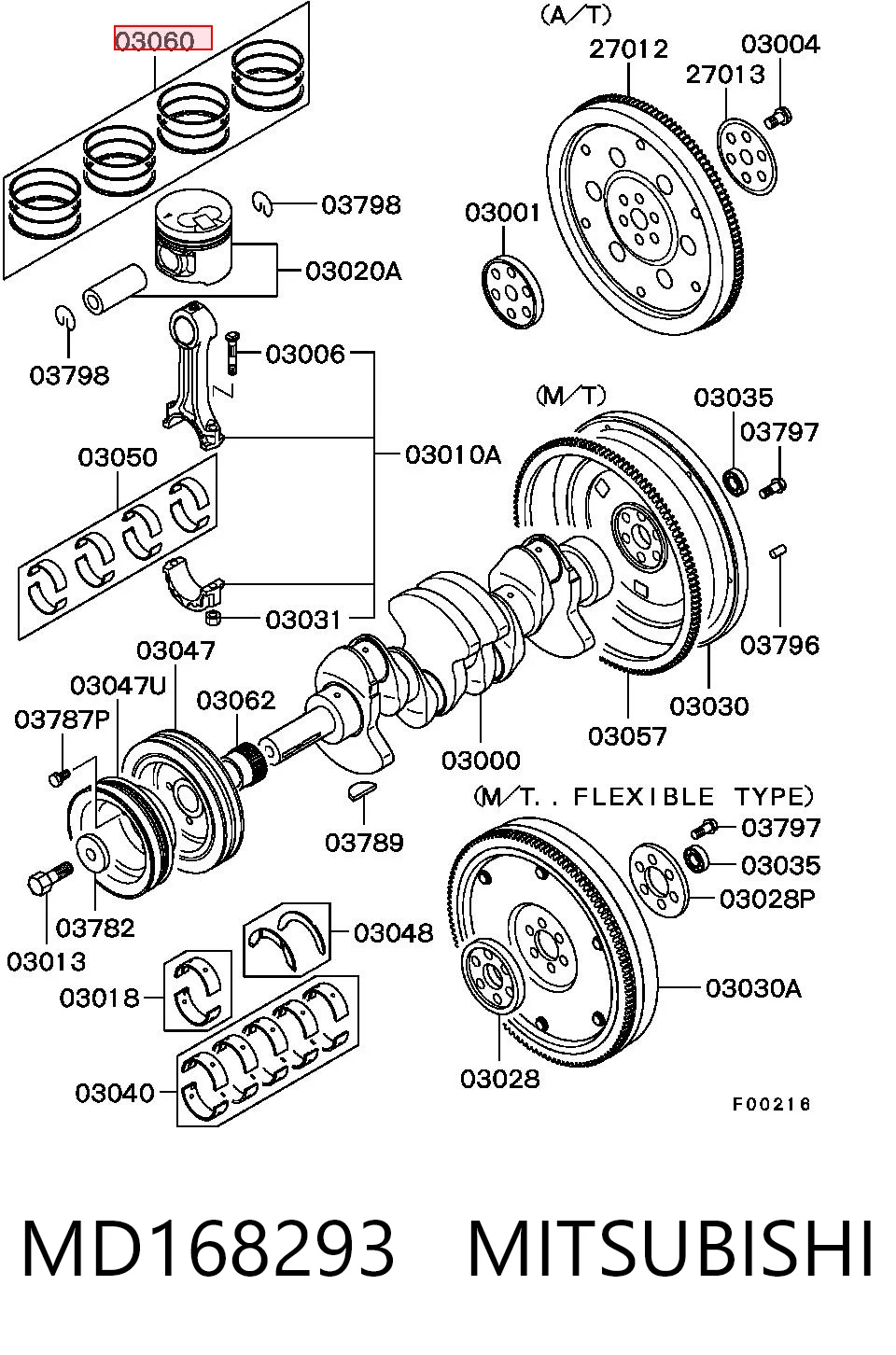 MD168293 Mitsubishi