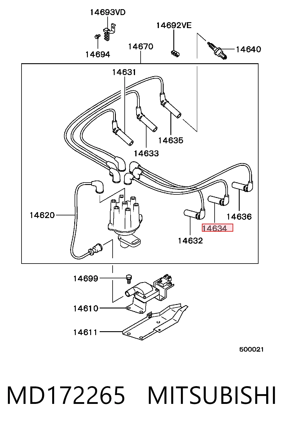 MD172265 Mitsubishi