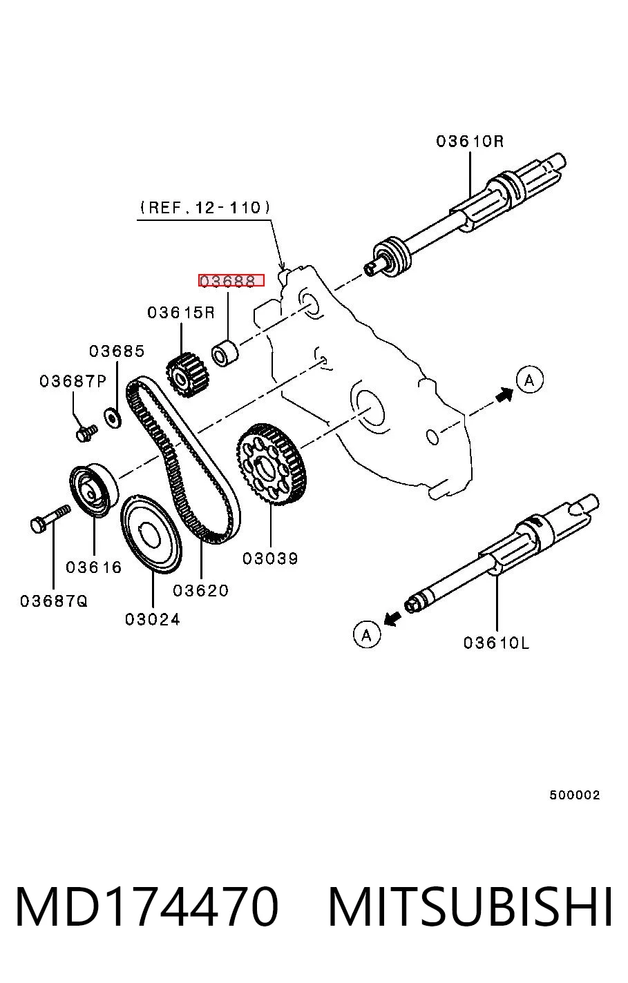 MD174470 Mitsubishi
