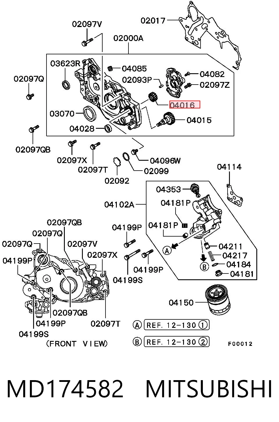 MD174582 Mitsubishi
