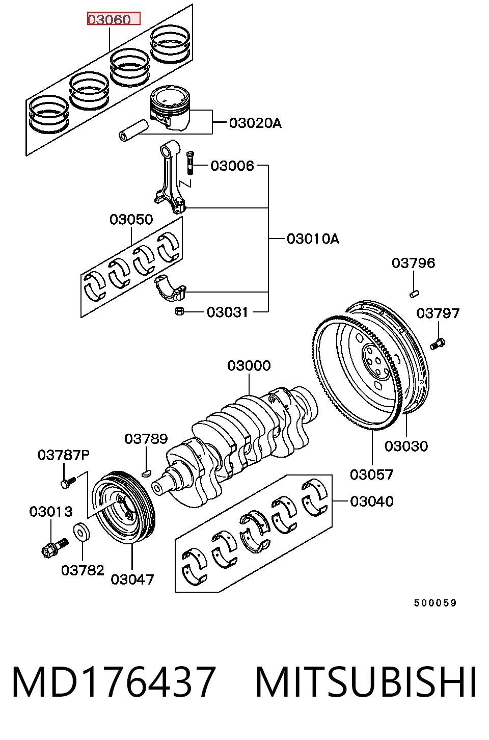 MD176437 Mitsubishi