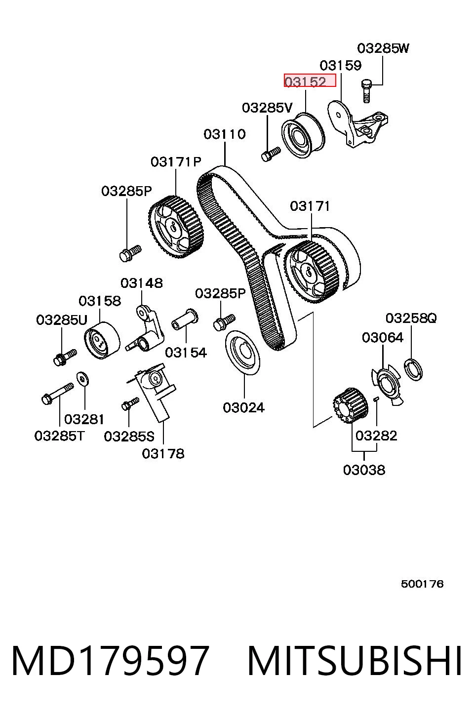 MD179597 Mitsubishi