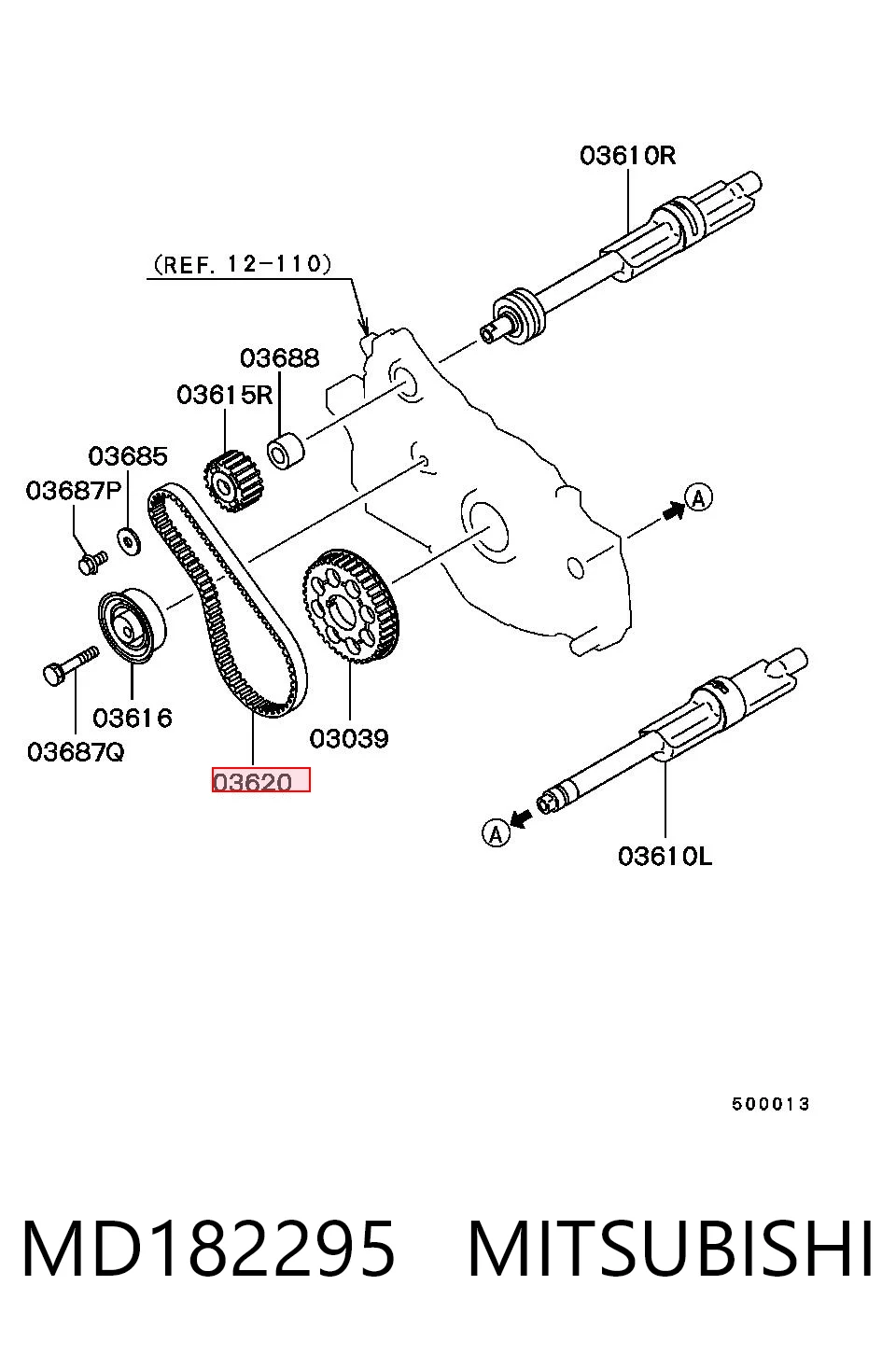MD182295 Mitsubishi