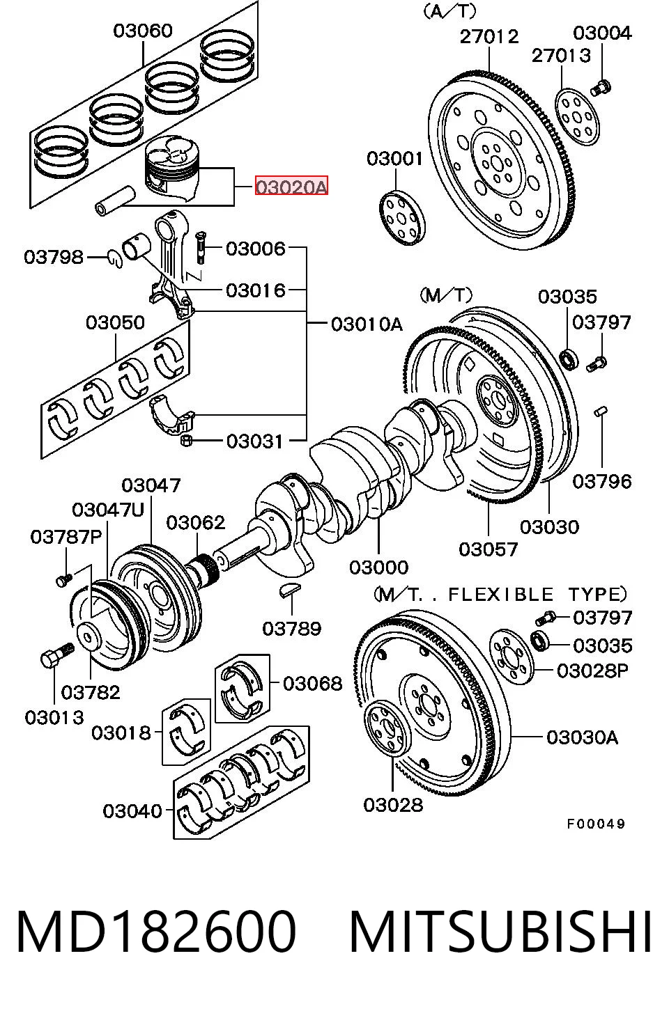 MD182600 Mitsubishi