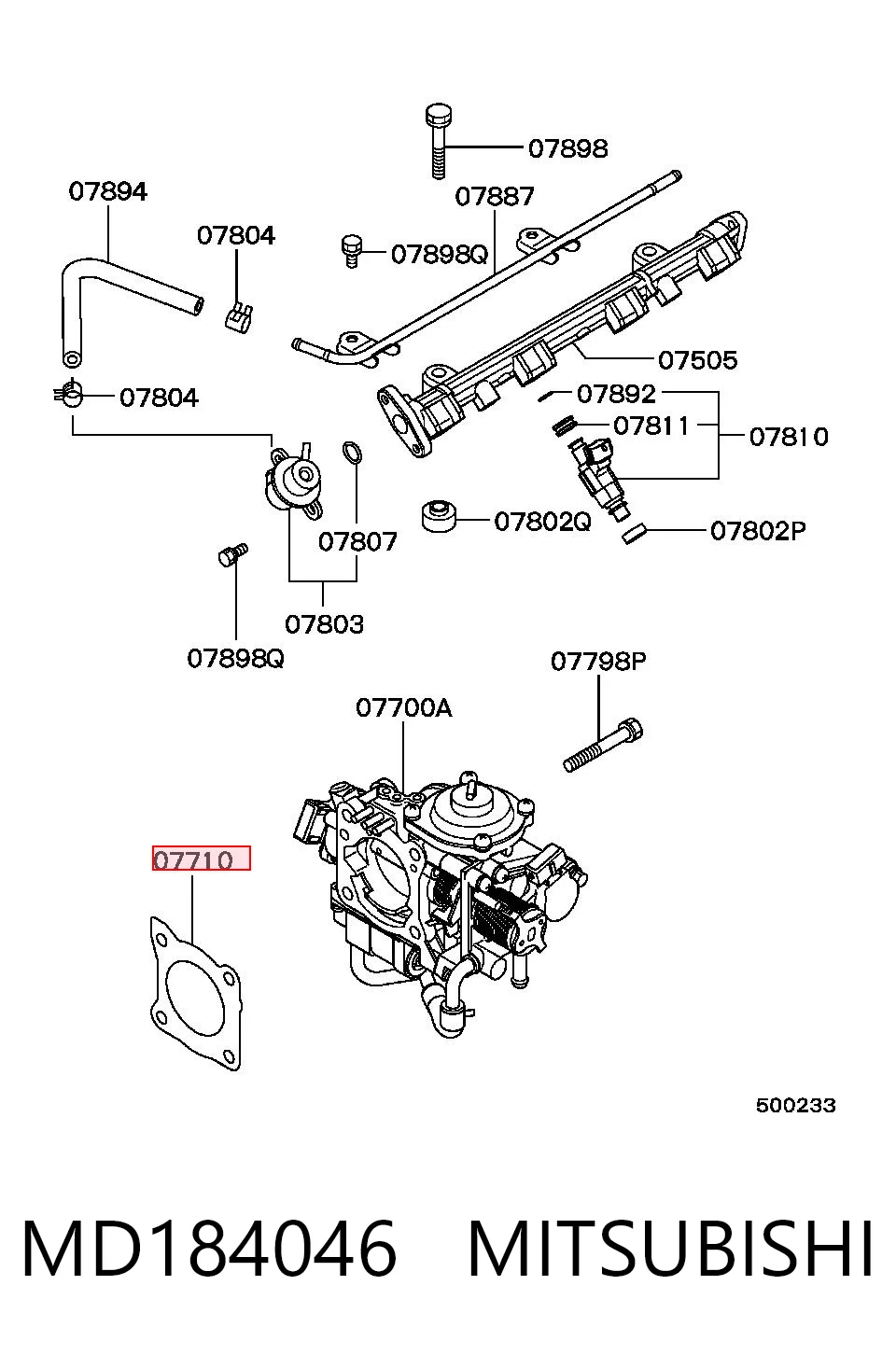 MD184046 Mitsubishi