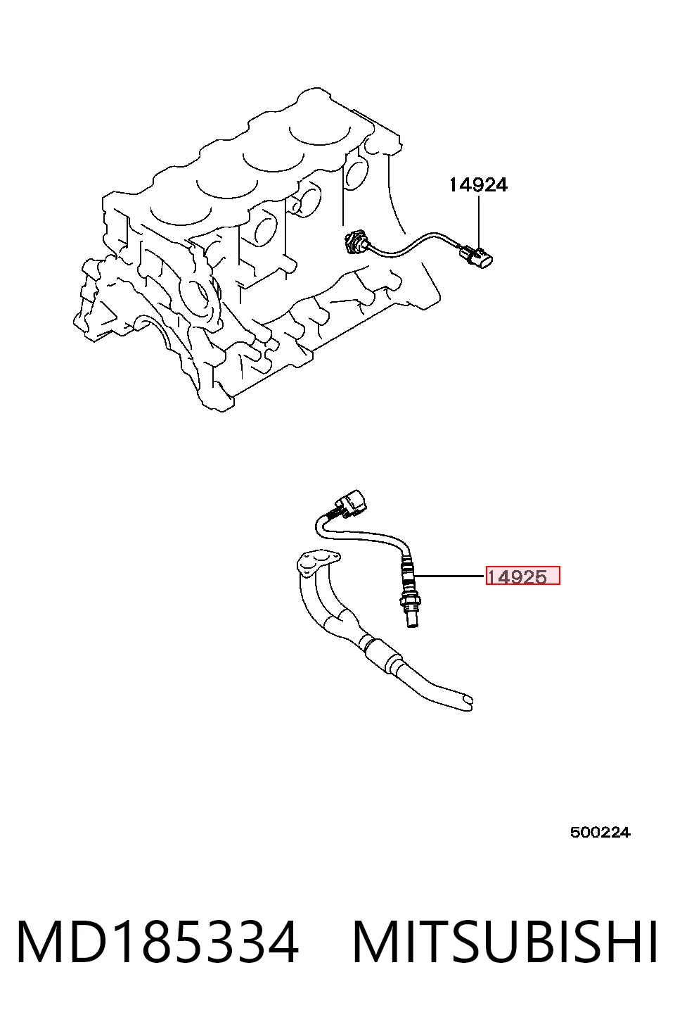 MD185334 Mitsubishi