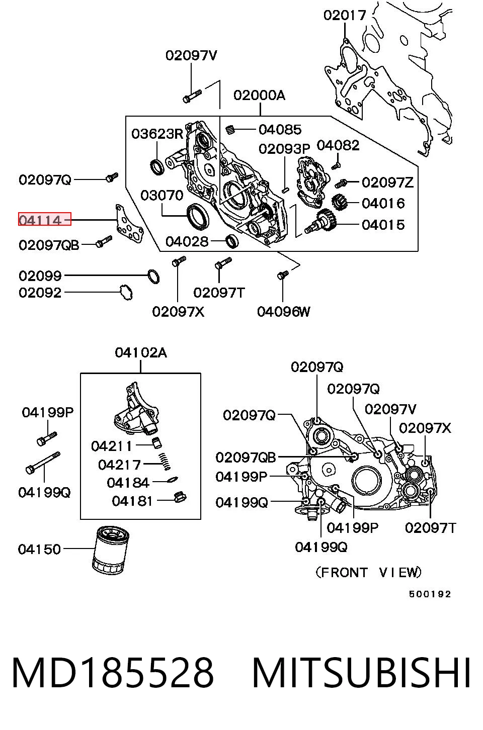 MD185528 Mitsubishi