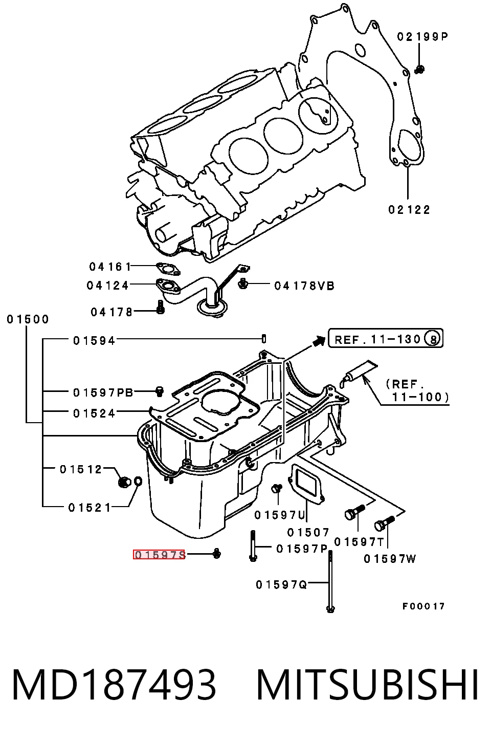 MD187493 Mitsubishi