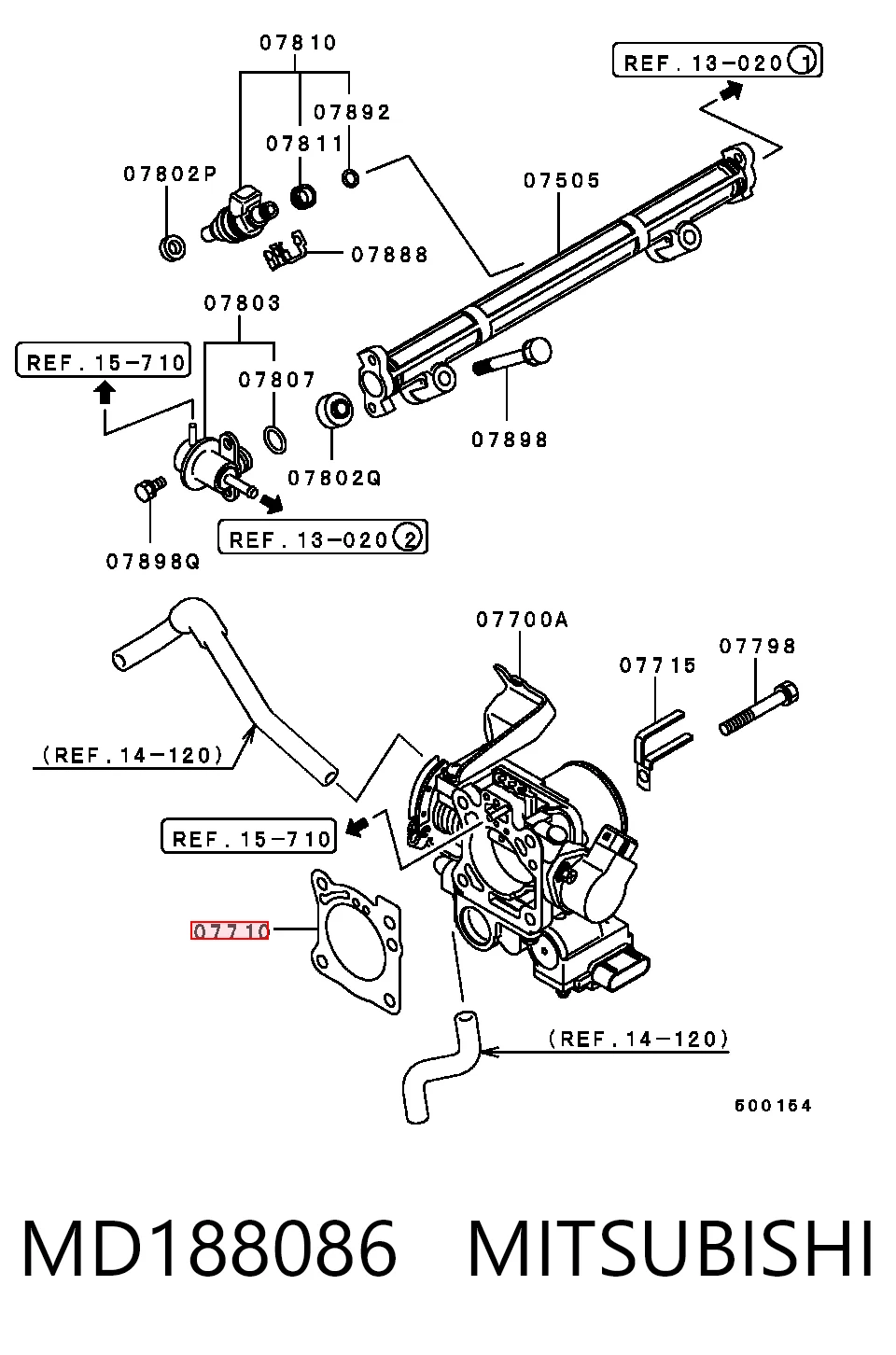 Compre Vedante da válvula de borboleta Mitsubishi Galant 7
