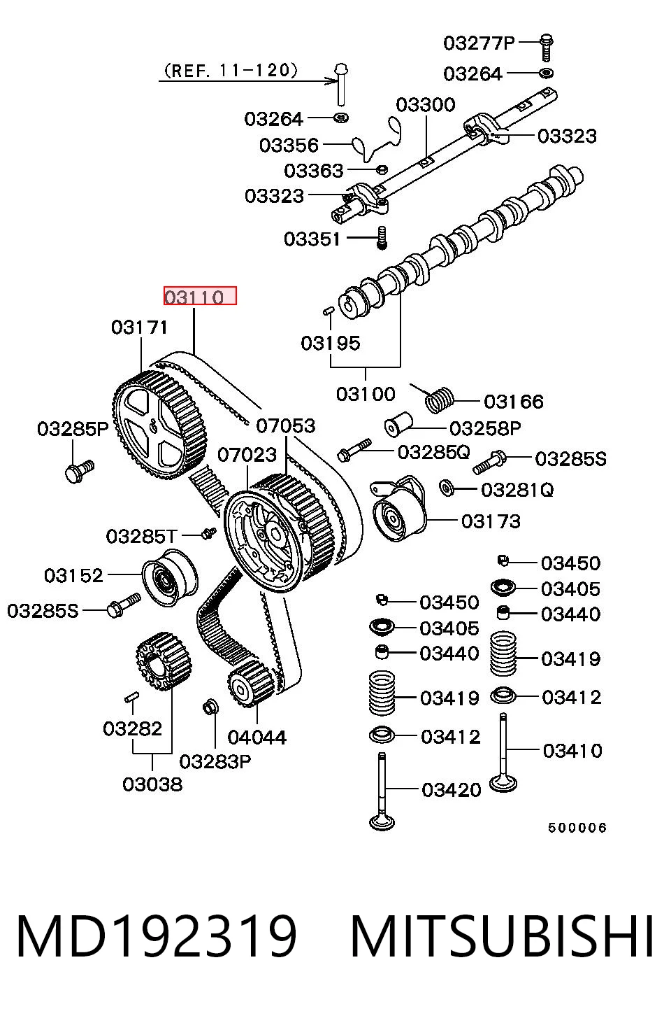 MD192319 Mitsubishi