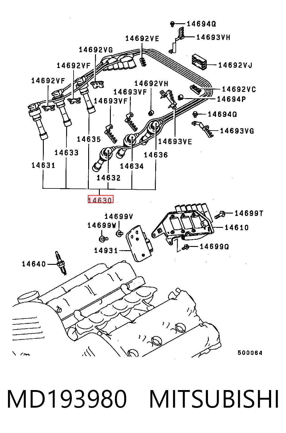 Compre 2557 NGK Fios de alta voltagem, kit