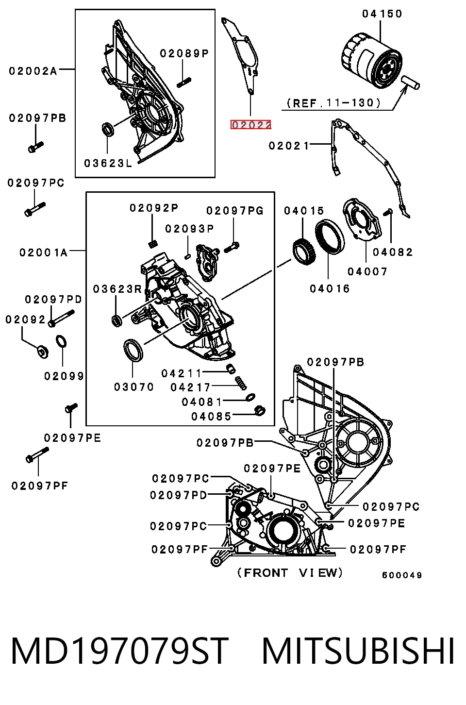 MD197079ST Mitsubishi